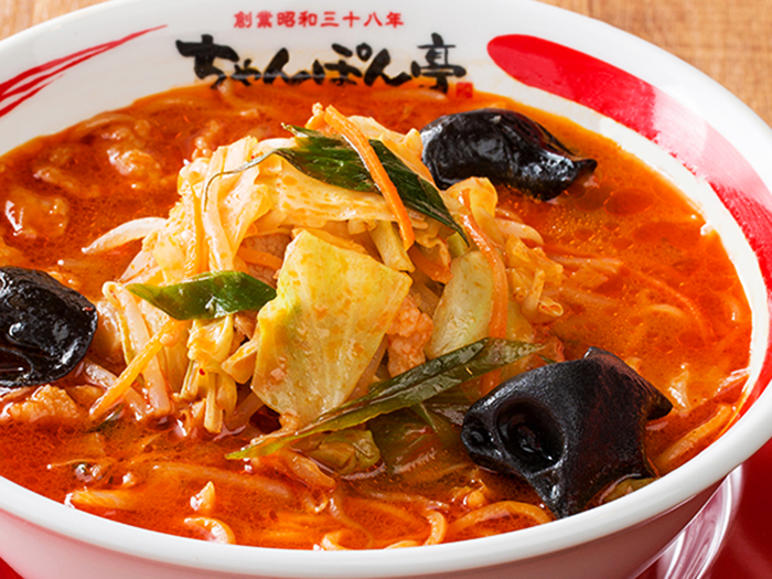 Red spicy soup