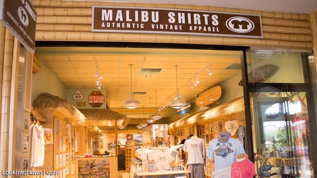 MALIBU SHIRTS The Shops at Wailea（マリブシャツ・ワイレア・ショッピングモール）詳細