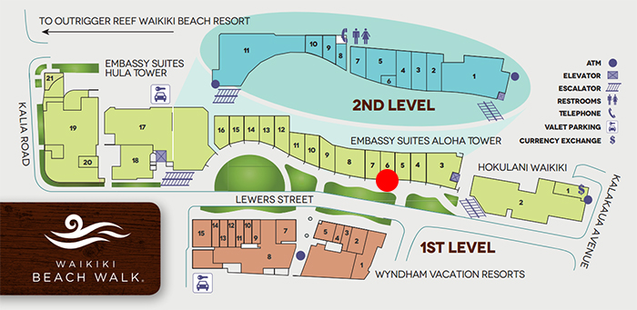 NA HOKU Waikiki Beach Walk（ナ・ホク ワイキキ・ビーチ・ウォーク店）