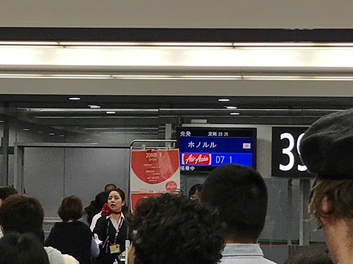 エアアジアX 関空-ホノルル線に搭乗してみた