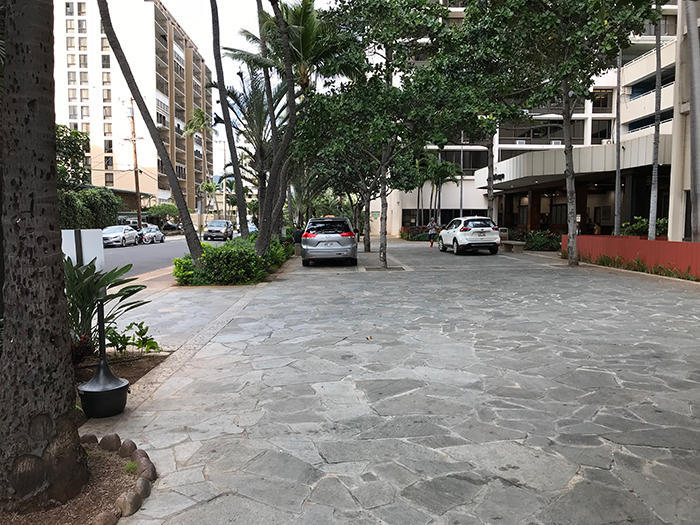 Waikiki Banyan（ワイキキ・バニアン）の喫煙所
