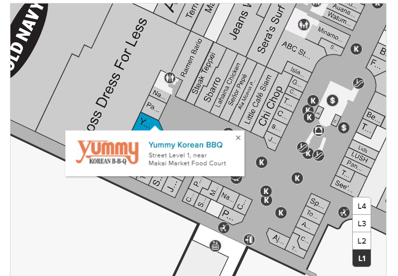 Yummy Korean Bar-B-Q – Ala Moana Center（ヤミー・コリアンBBQ アラモアナ・センター店）
