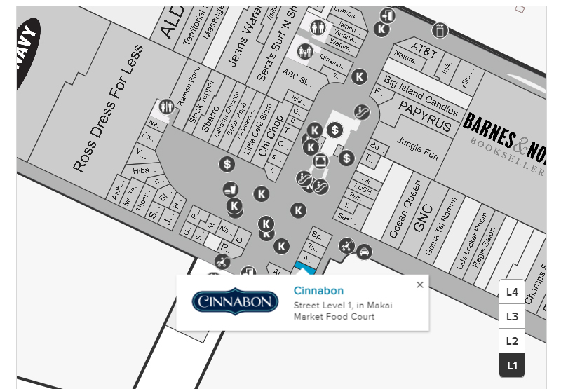 Cinnabon（シナボン アラモアナ店）